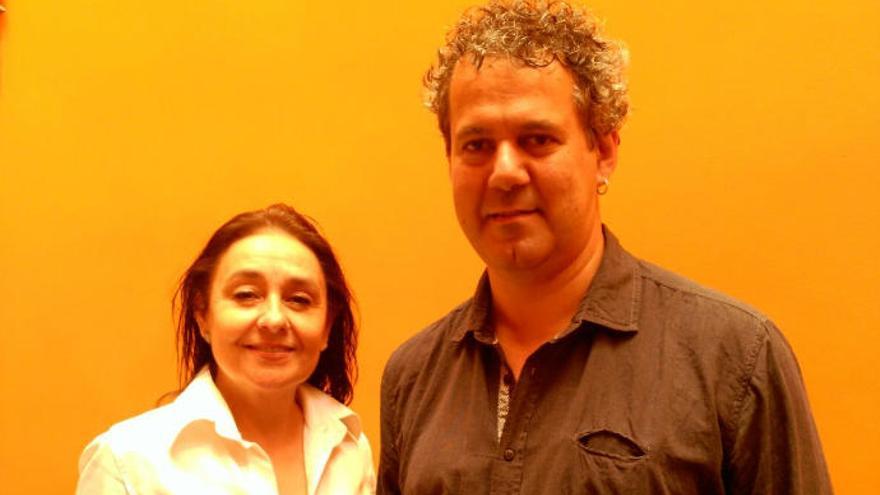 Isabel Álvarez y Carlos Oramas.
