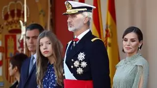 Primer desfile militar del 12-O en la era de la nueva amenaza nuclear