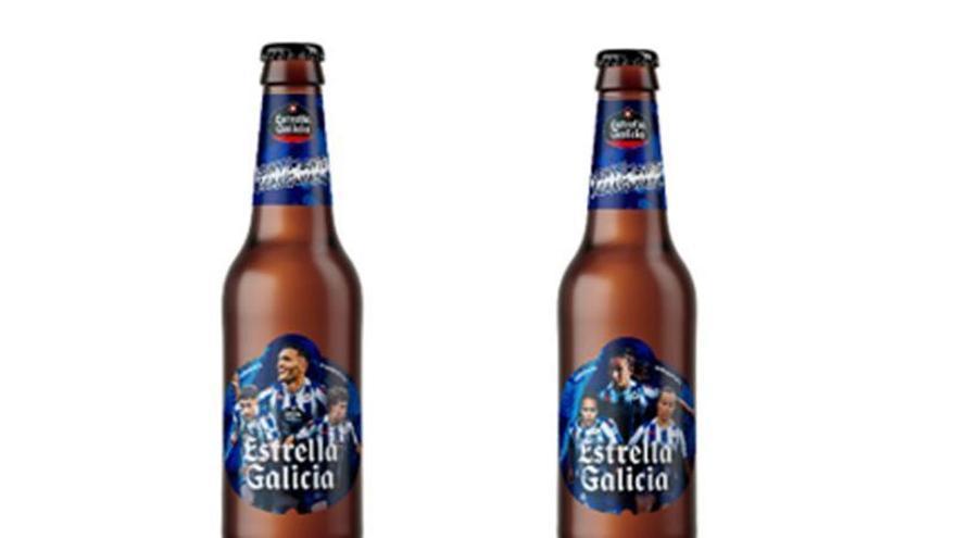 Una edición especial de Estrella Galicia celebra el doble ascenso del Dépor
