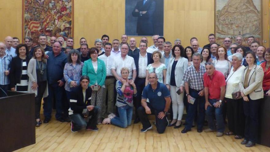 Benidorm reconoce a sus funcionarios por Santa Rita