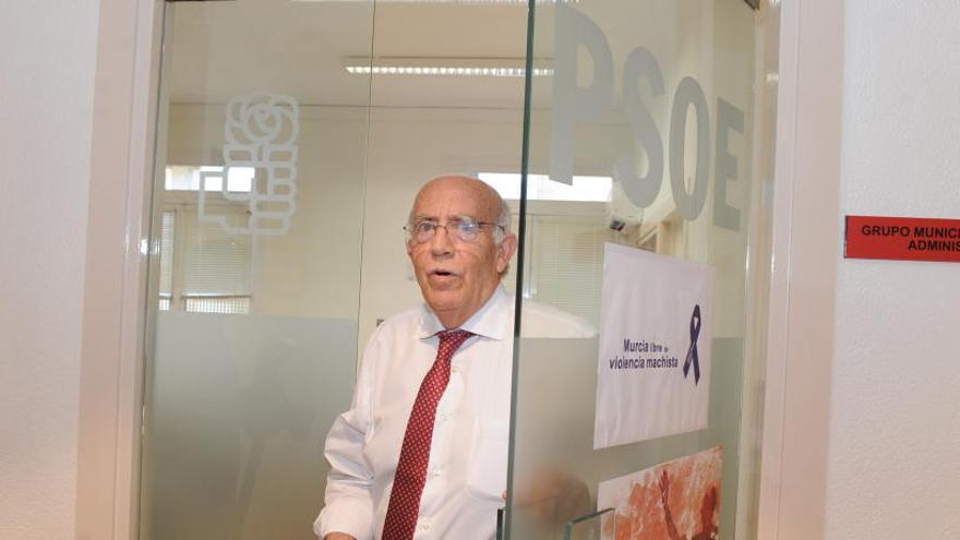 José Ignacio Gras, en una imagen tomada cuando todavía era portavoz municipal del PSOE.