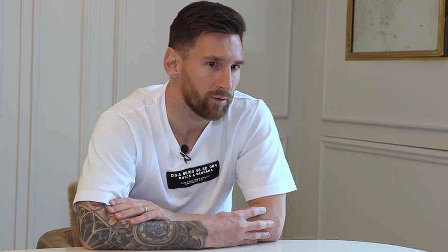 Messi: &quot;Me gustaría volver al Barça para ayudar, de secretario técnico&quot;