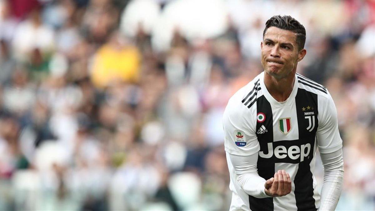 Cristiano Ronaldo contra la Fiorentina