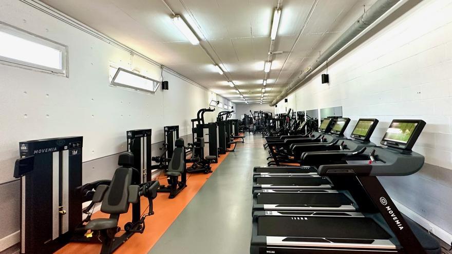 Nuevo equipamiento en el gimnasio de las piscinas de Son Hugo