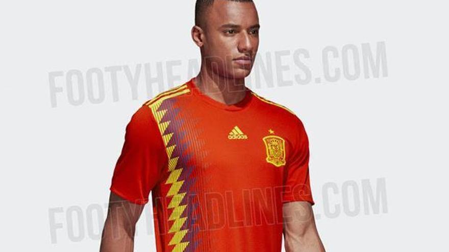La camiseta 'republicana' de España para el Mundial de Rusia 2018 - Faro de  Vigo