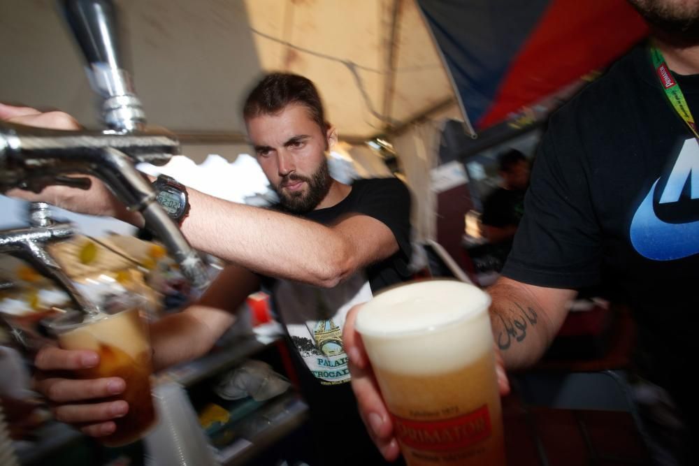 Inauguración del Festival de la cerveza de Avilés