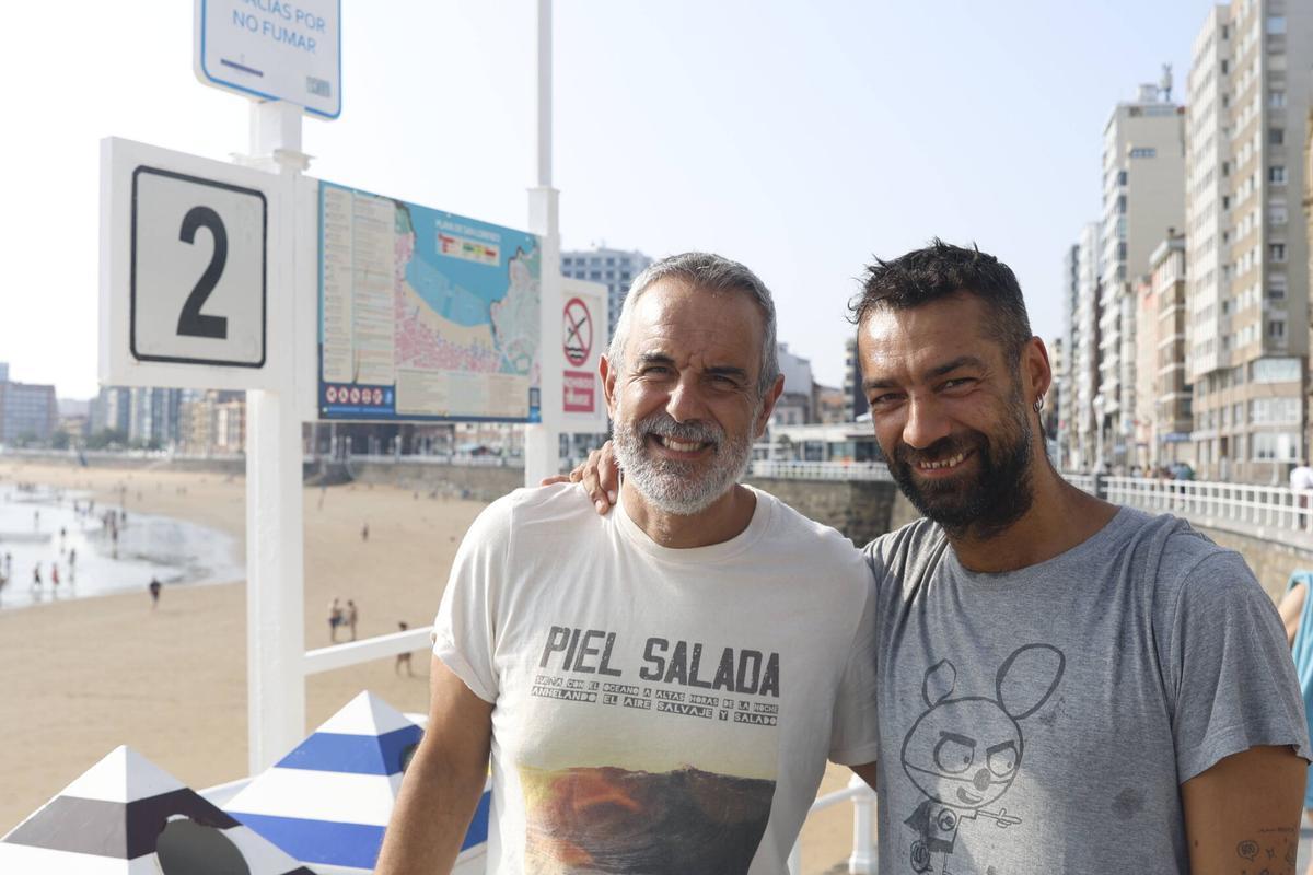 De San Lorenzo al Arbeyal nadando para poner el broche de oro a una Semana Negra "exitosa"