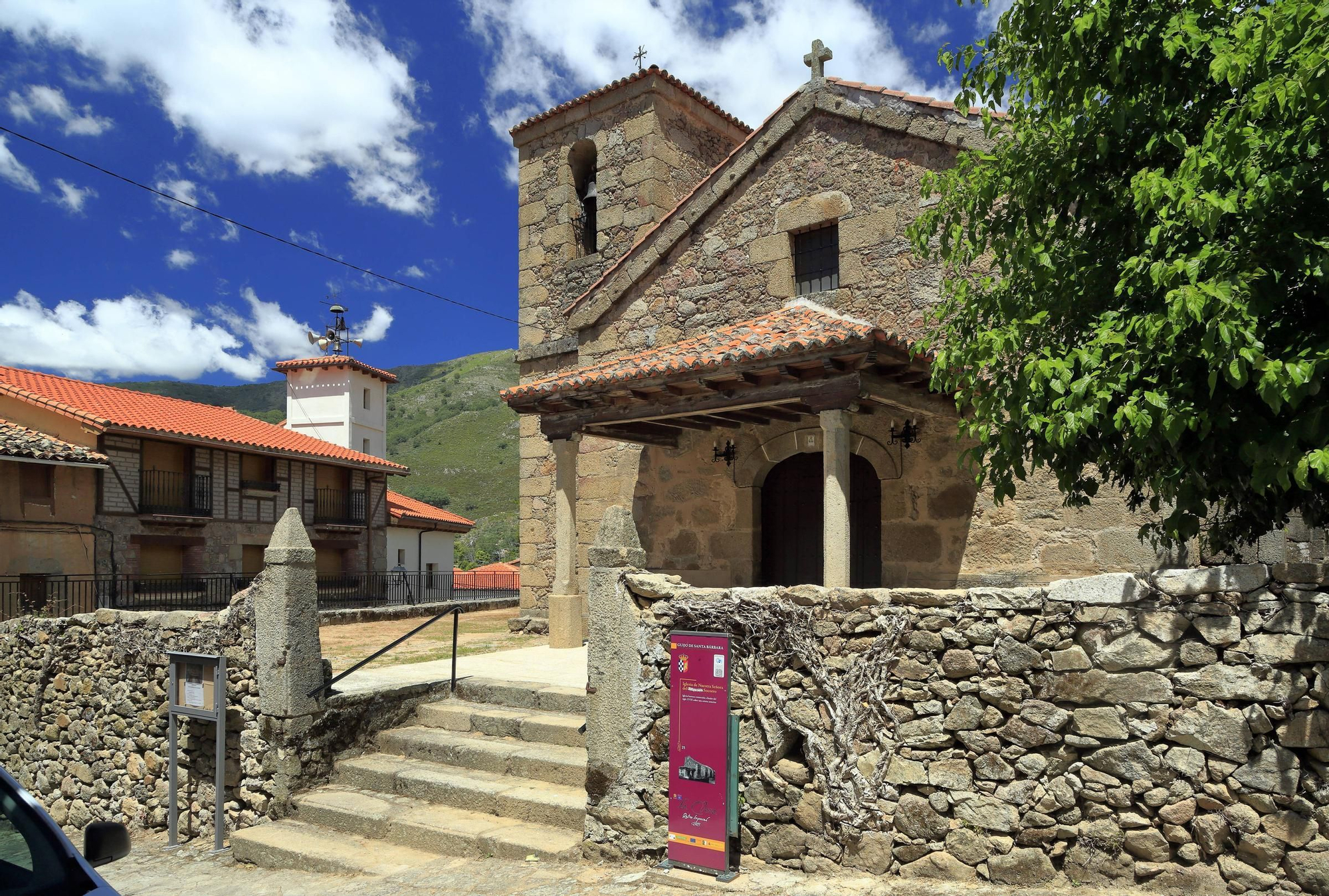 Guijo de Santa Bárbara, en Extremadura.