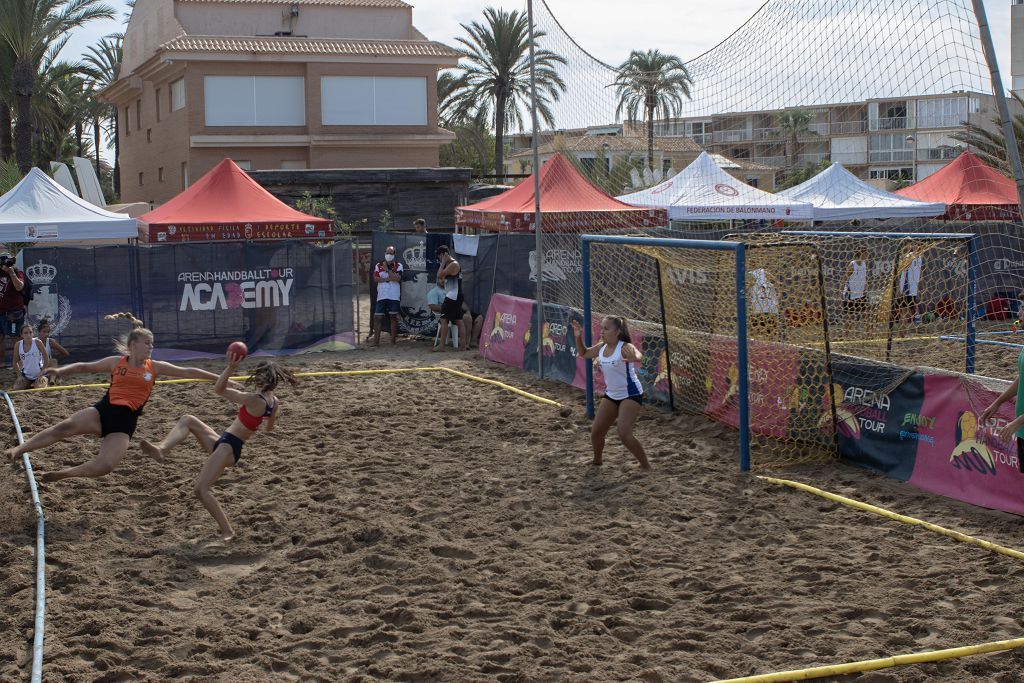 Campeonato de balonmano playa en La Manga