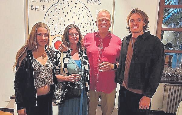 Estela Ruth, Sunna Wathen, Martín Bestard y Gabriel Becerra.