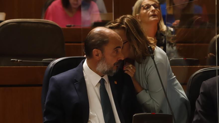 Lambán pide la dimisión de Blanco y asegura que &quot;todo ha sido una farsa&quot;