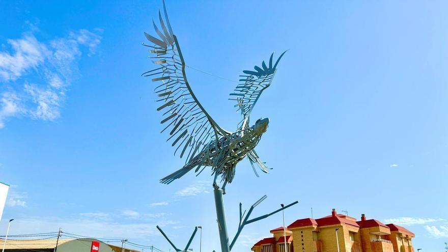 El Águila de la Academia General del Aire vuelve a la entrada de San Javier