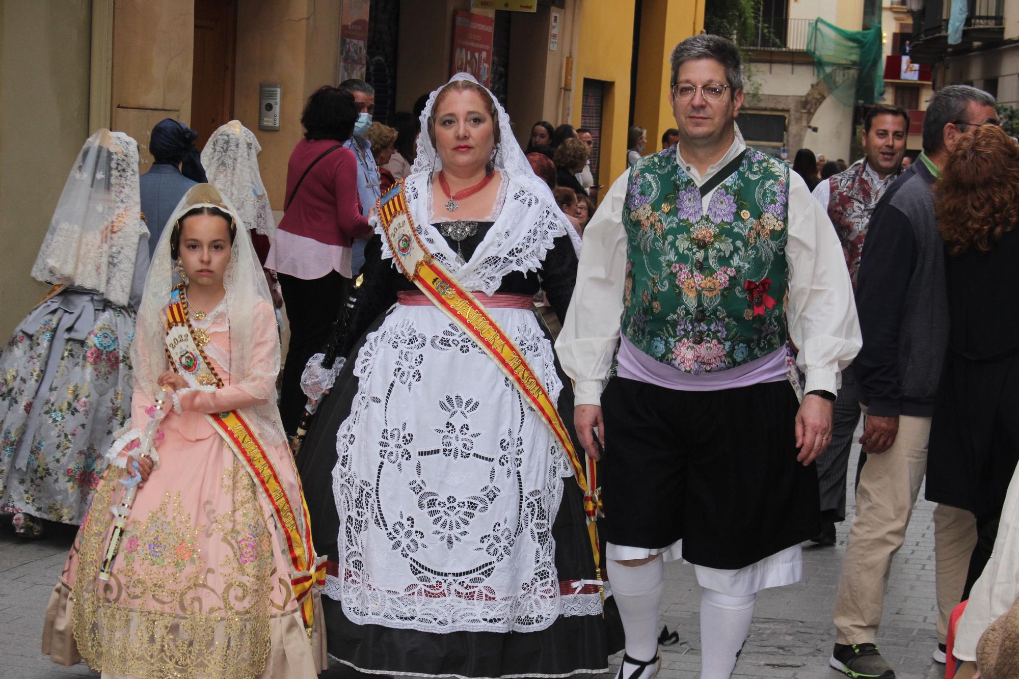 La fuerza de las Fallas en la Procesión de la Virgen (III)