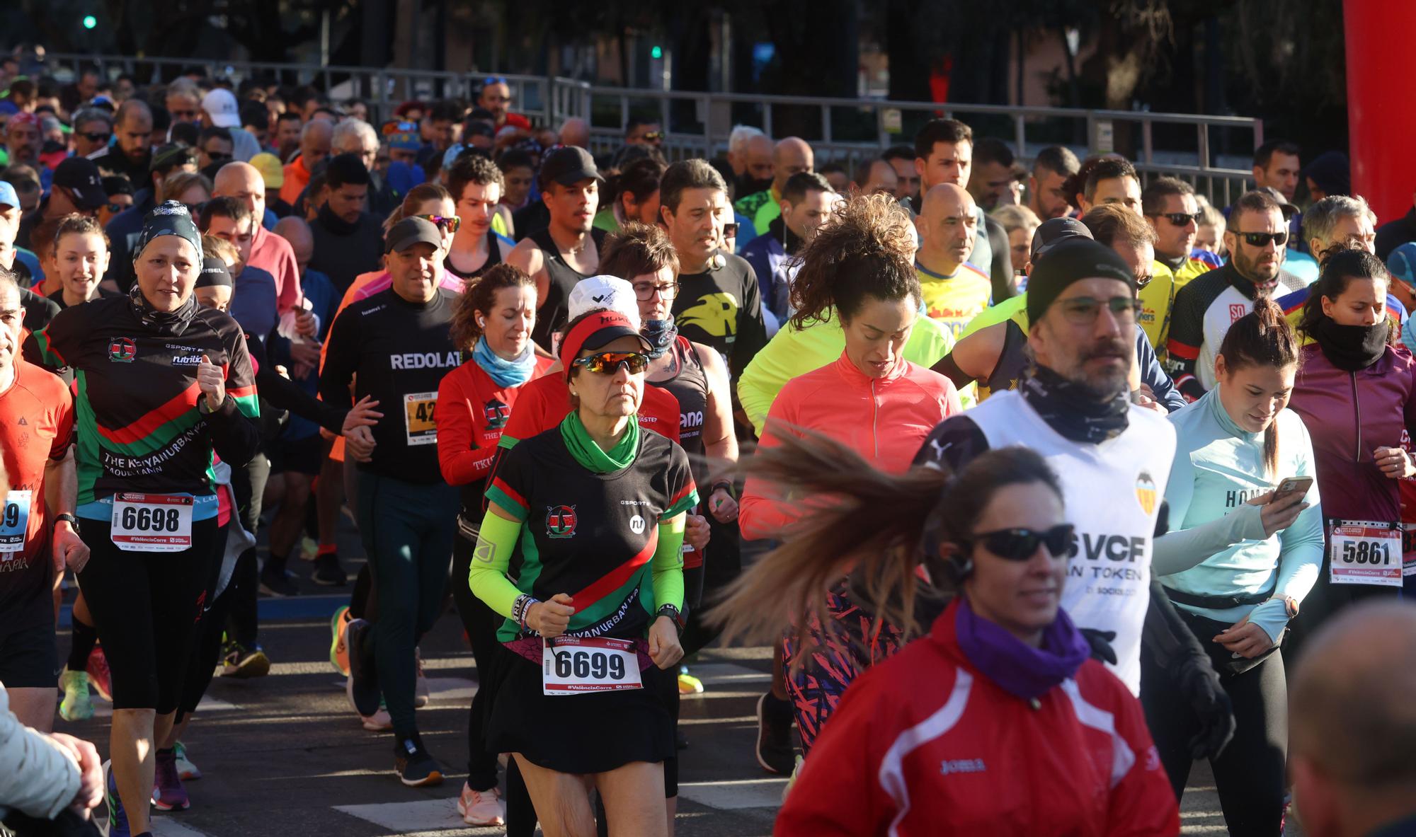 Explosión valencianista en la carrera Runners Ciudad de Valencia