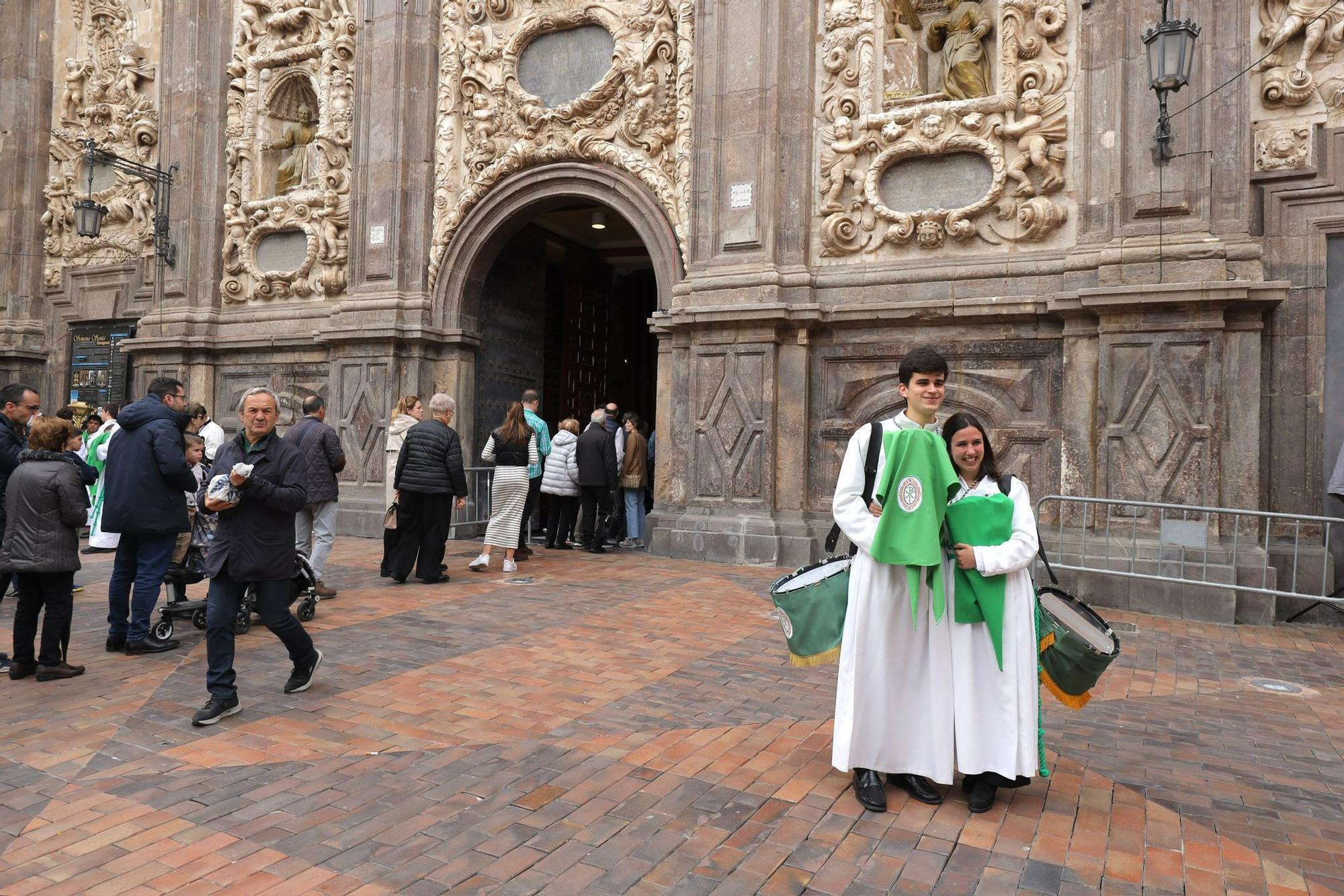 Procesión de la Cofradía de las Siete Palabras y San Juan Evangelista