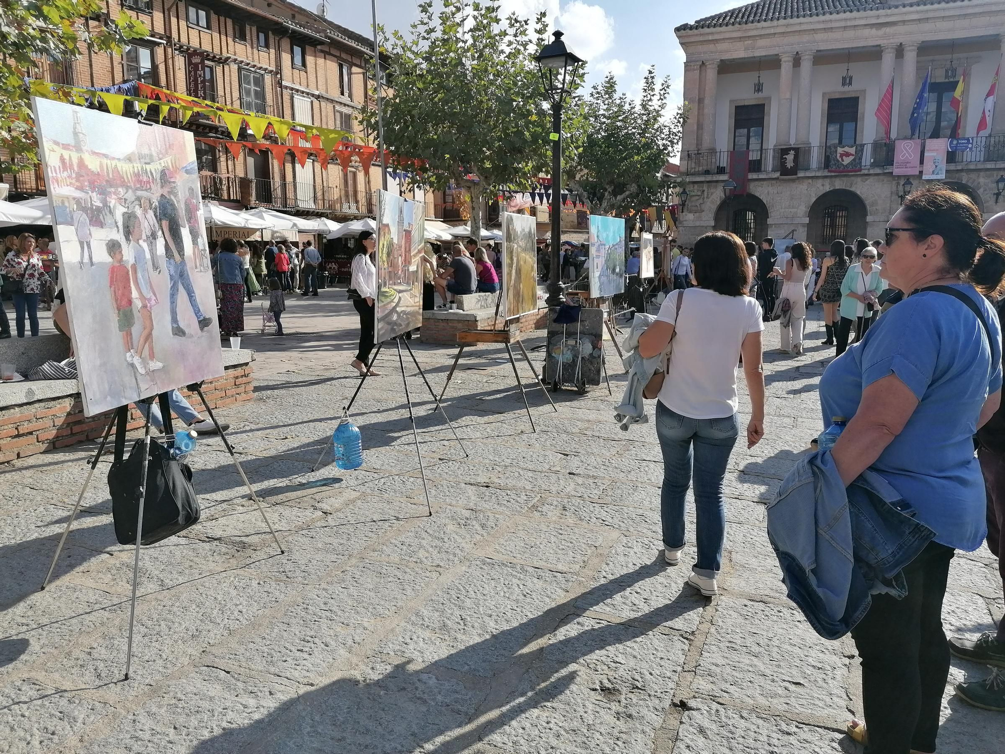 GALERÍA | Toro reparte los premios del concurso de pintura rápida