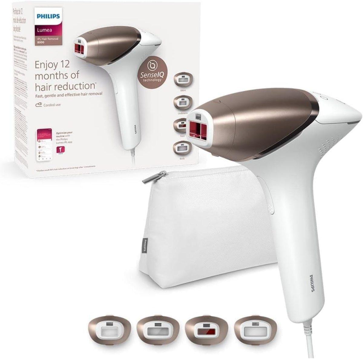 Depiladora Philips Lumea luz pulsada IPL