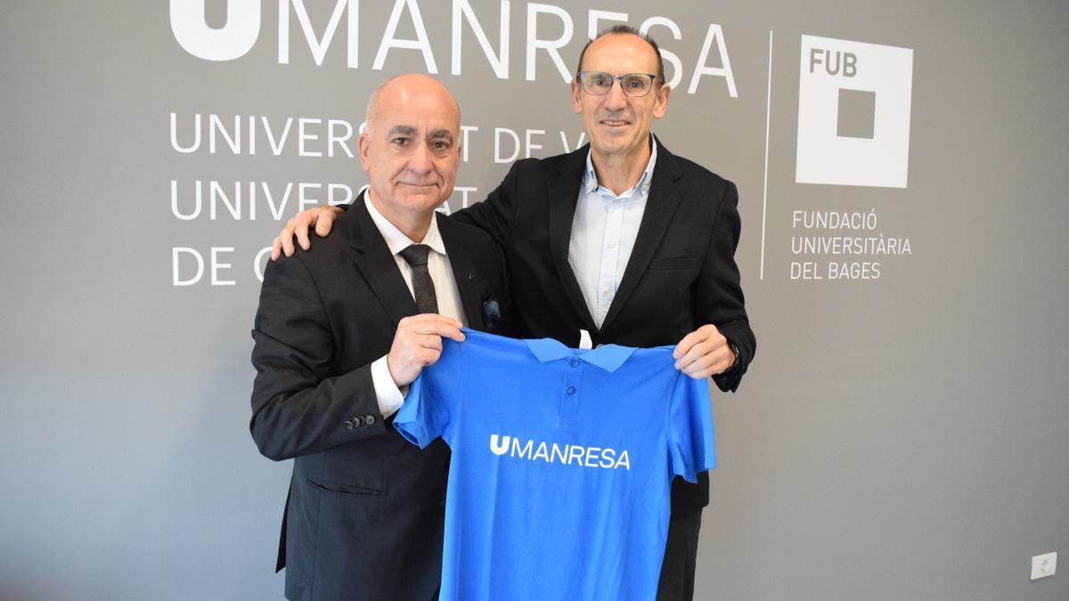 UManresa-FUB signa un conveni de col·laboració amb el Club Atlètic Manresa