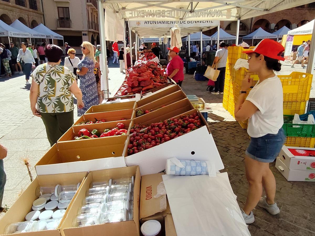 Feria del Pimiento en Benavente.