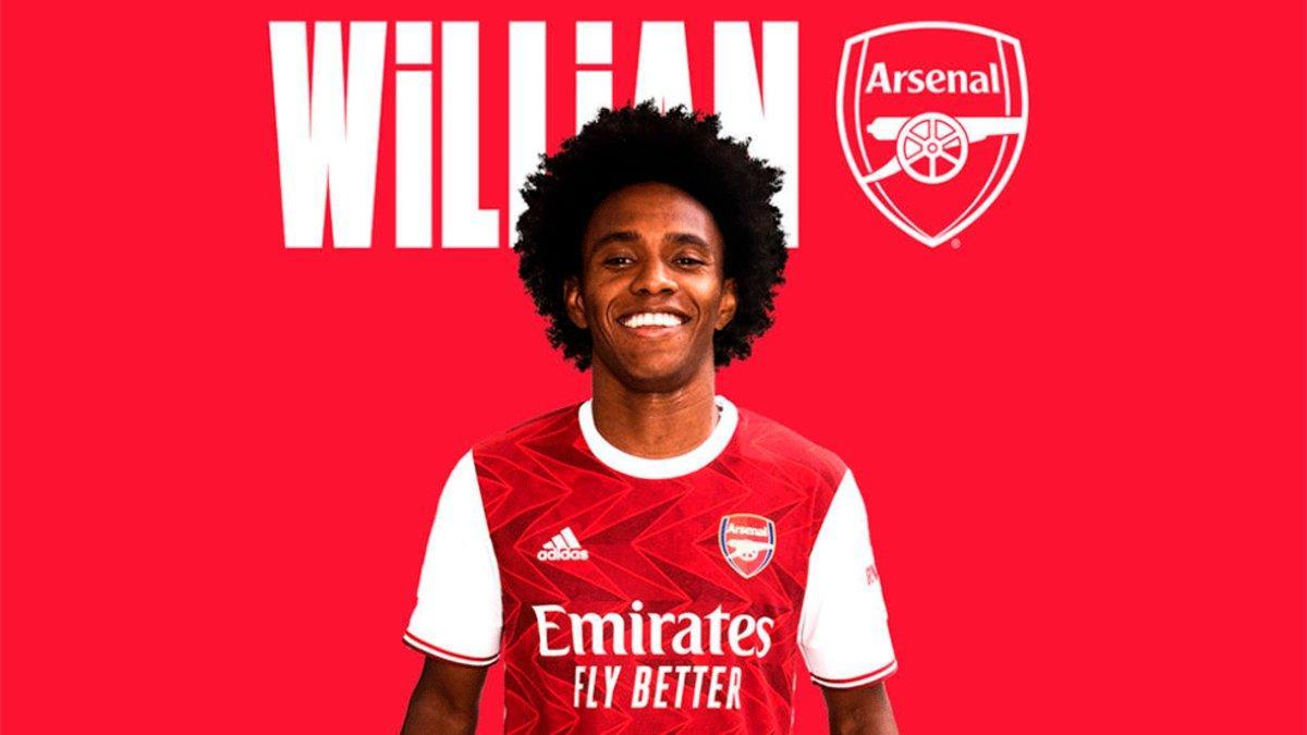 Willian será del Arsenal las próximas tres temporadas