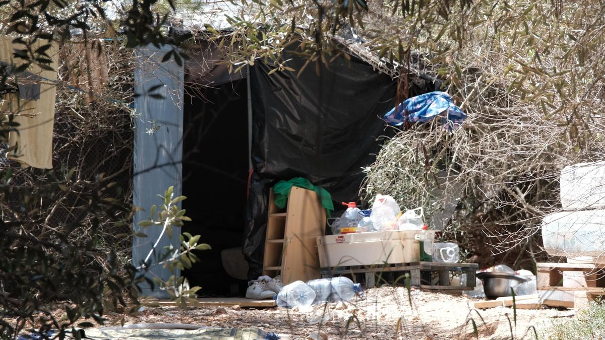 Chabolismo en Ibiza: un nuevo asentamiento múltiple en Platja d'en Bossa