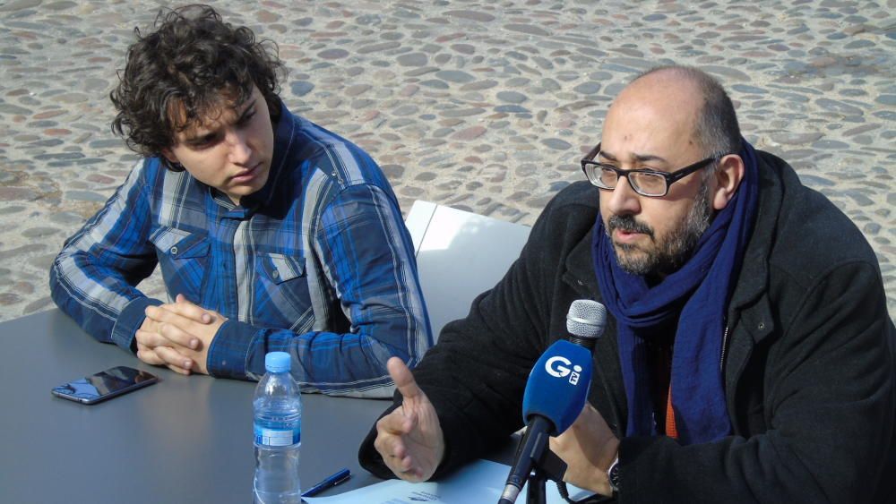 Manifestació 3+2 dels estudiants gironins