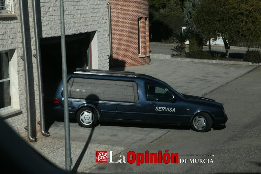 Familiares y amigos despiden a José Antonio Pujante