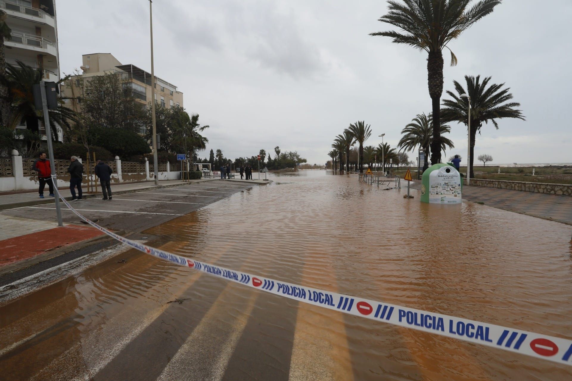 Las imágenes del paso del temporal de luvia por la Comunitat Valenciana