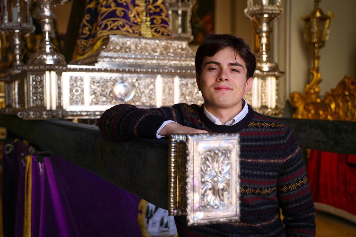Gonzalo Escrig Molina, en la ermita de la Sang.
