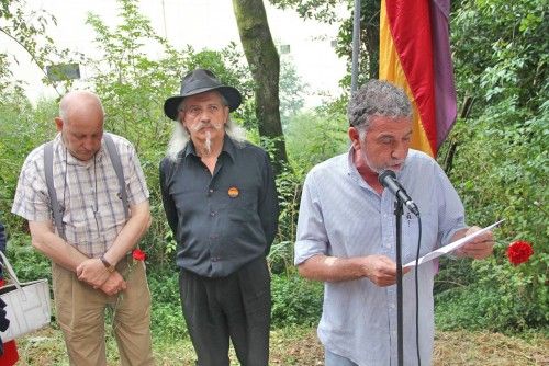 Homenaje en Cangas a los mártires de Anguieiro