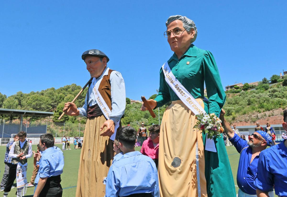 Les millors imatges de la 26a Trobada Gegantera Bages-Berguedà