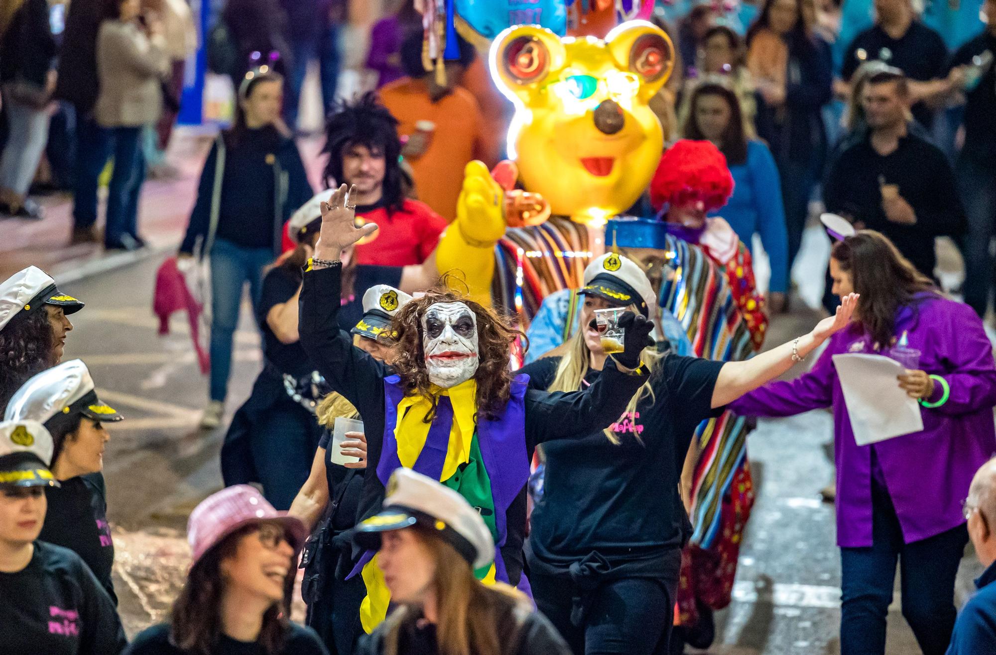 La Entrada de Peñas marca el inicio de las Fiestas de Benidorm