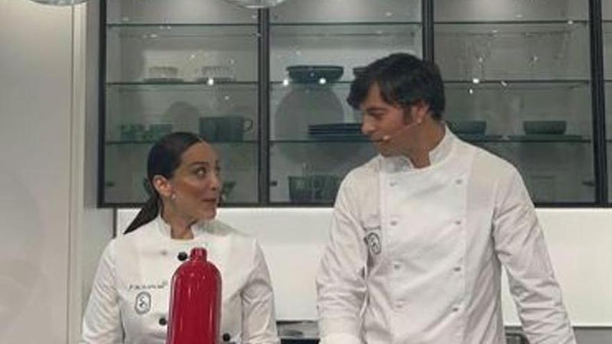 Tamara Falcó realiza un &#039;showcooking&#039; en Ibiza