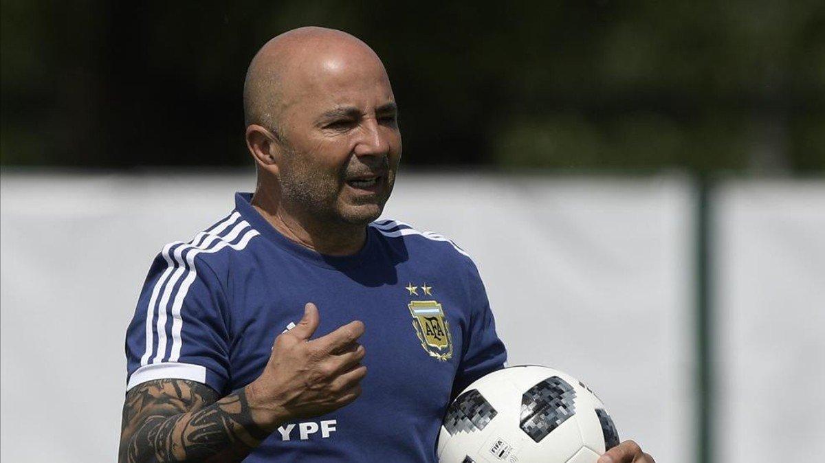 Sampaoli ya tiene su onceno titular