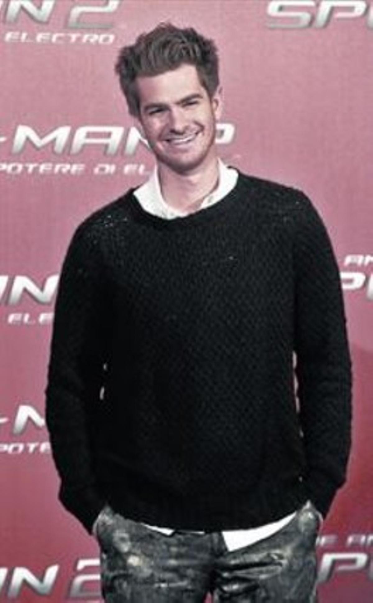 Andrew Garfield, en la presentació del film dilluns passat a Roma. Andrew Garfield, en la presentació del film dilluns passat a Roma.