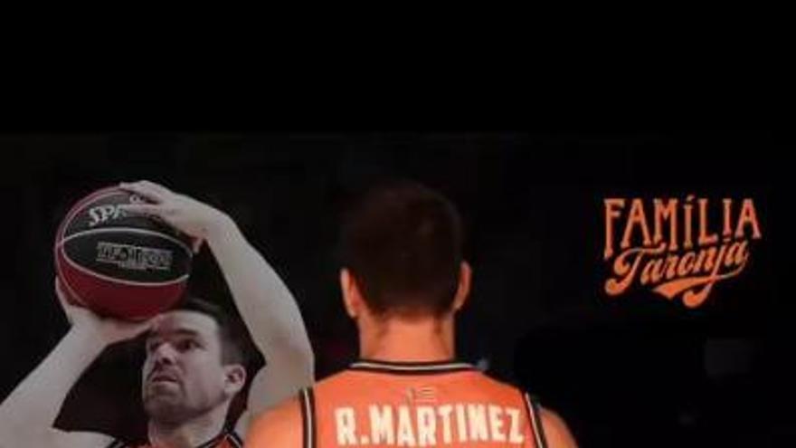Rafa Martínez, renovado con el Valencia Basket