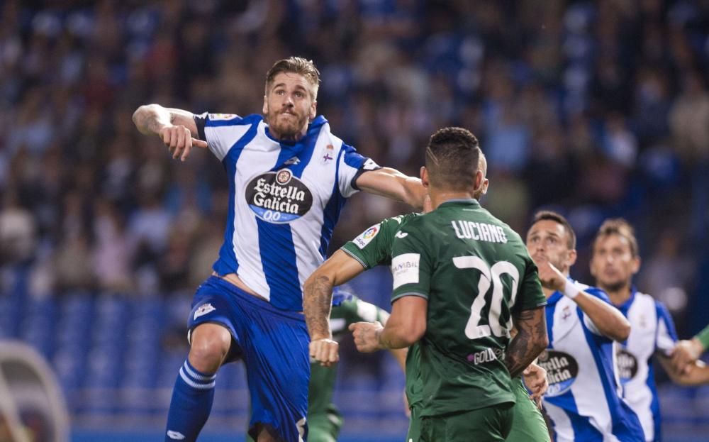 El Deportivo pierde ante el Leganés