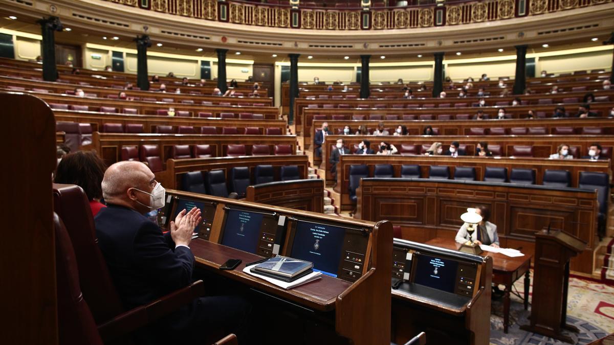 Una imagen del Congreso de los Diputados.