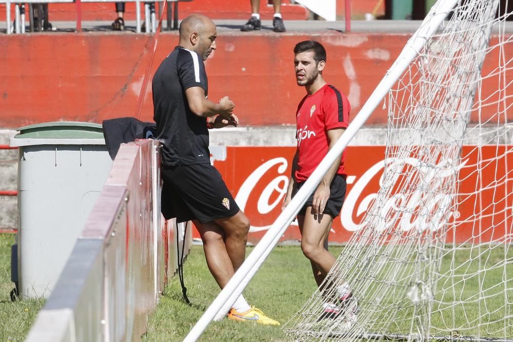 Entrenamiento del Sporting