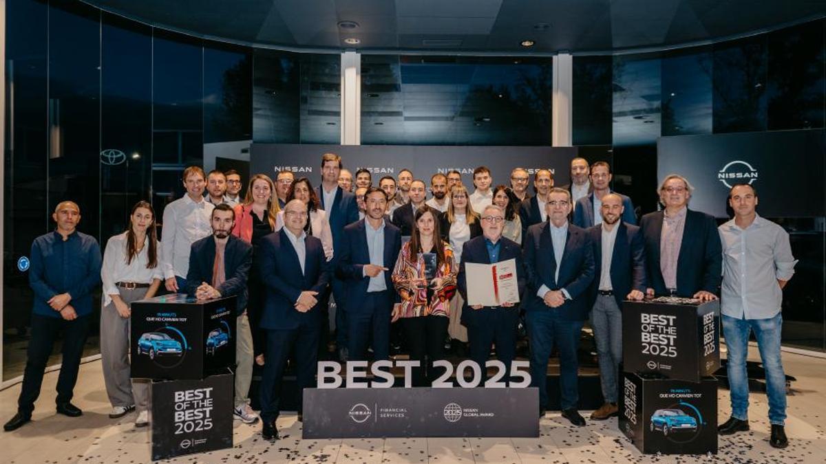 Olot Motor és reconegut com el millor concessionari Nissan al món.