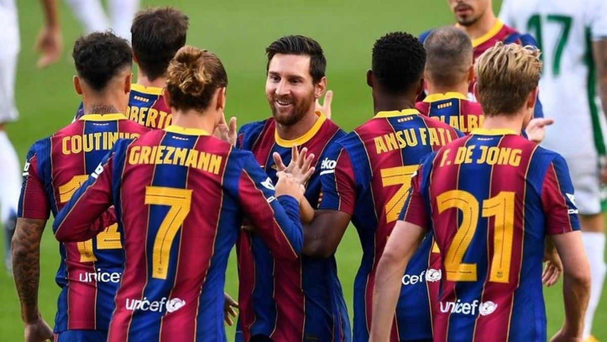 El Barcelona viene de una victoria en su último enfrentamiento por LaLiga