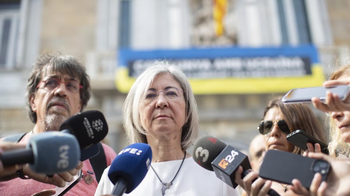 La presidenta de la Assemblea Nacional Catalana (ANC) Dolors Feliu.