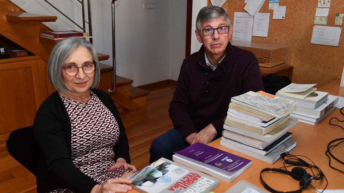 Los arquitectos María Carreiro y Cándido López