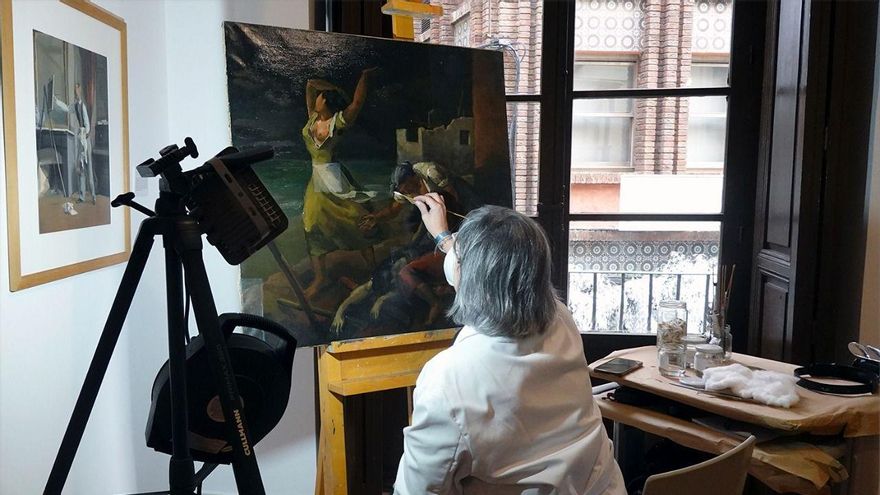 El Museo Ramón Gaya estrena mañana un nuevo espacio expositivo con cuatro obras restauradas
