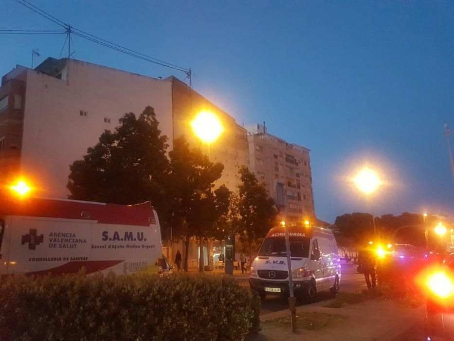 Muere atropellado un hombre de 70 años en la Gran Vía de Alicante