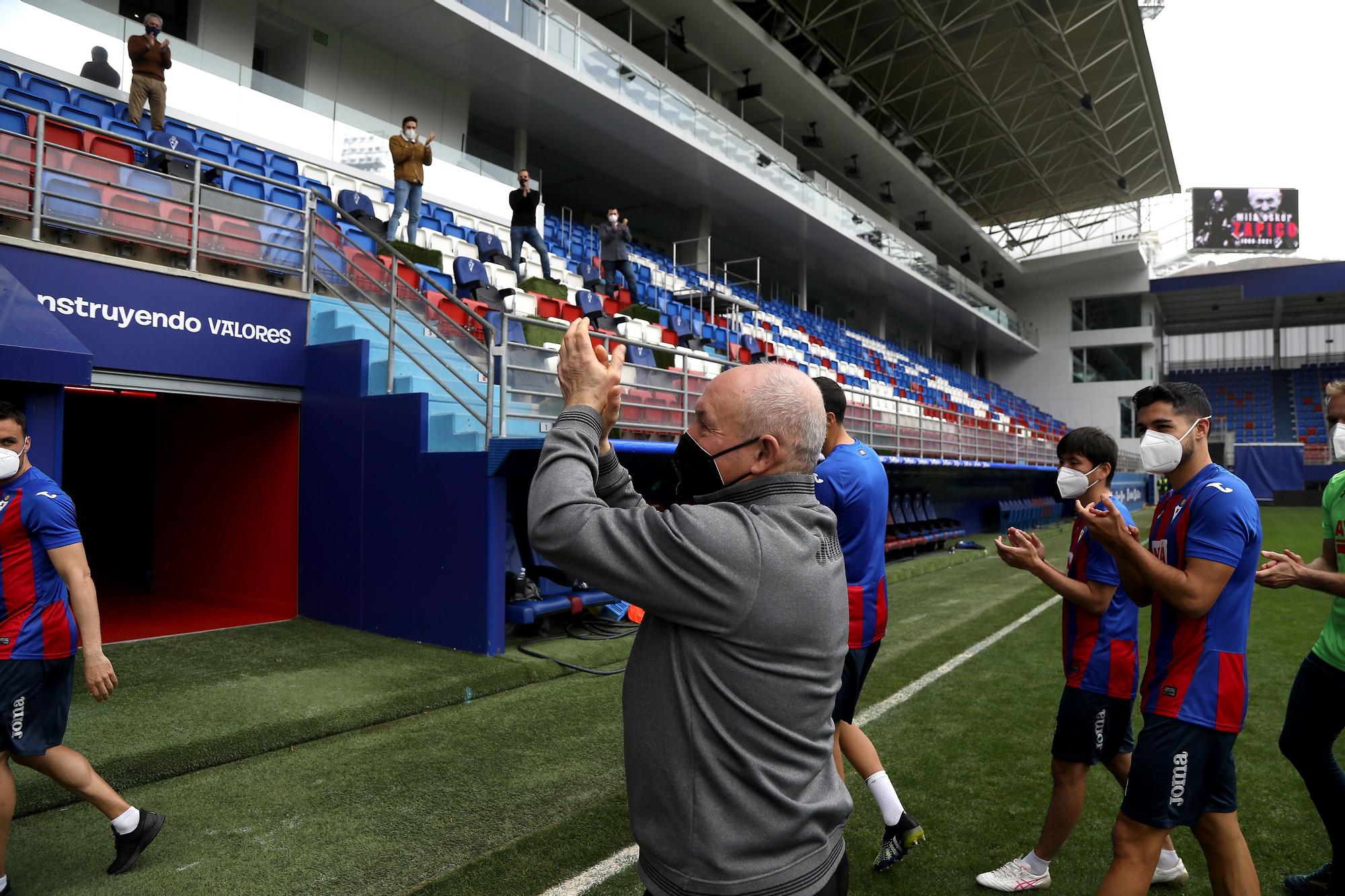 Las fotos de Zapico con el Eibar