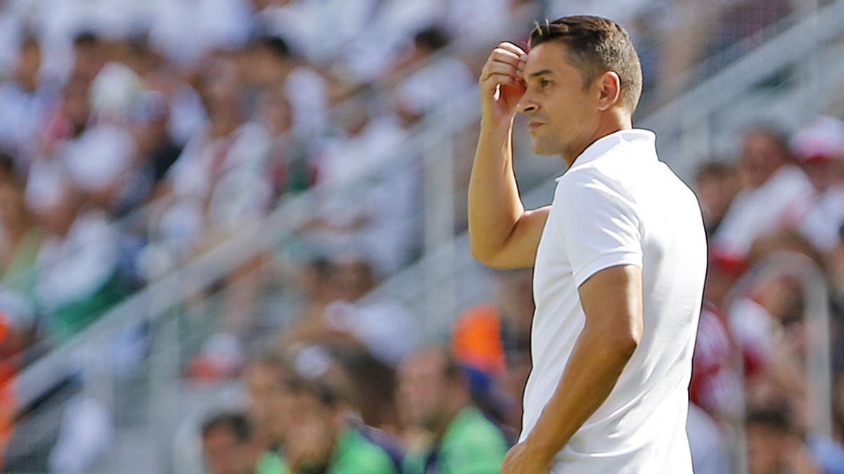 Francisco durante el partido contra el Athletic