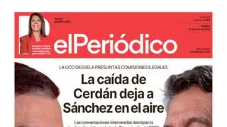 La portada de EL PERIÓDICO del 13 de junio de 2025