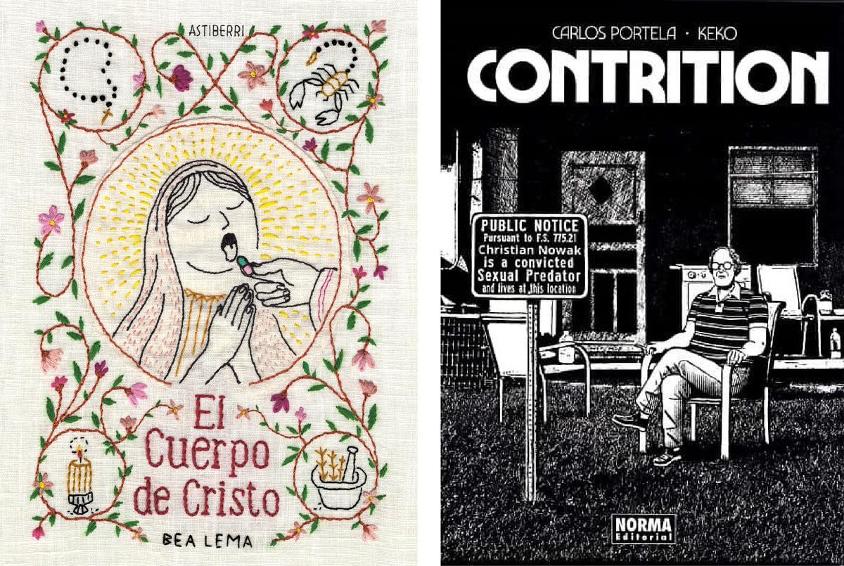 &quot;El cuerpo de Cristo&quot;, de Bea Lema e &quot;Contrition&quot;, de Carlos Portela.