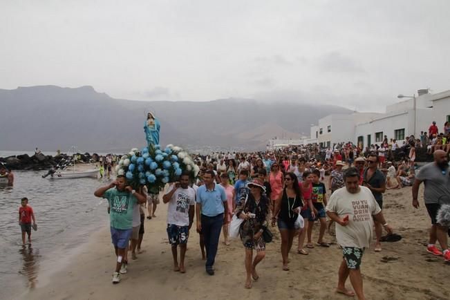 Procesión de las Fiestas de Famara 2016